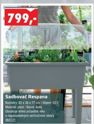 Vyvýšený sadbovač