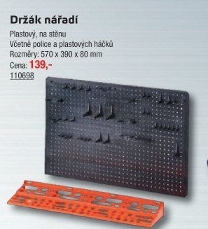 Stěna na nářadí