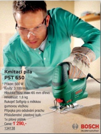 Kmitací pila PST 650 Bosch