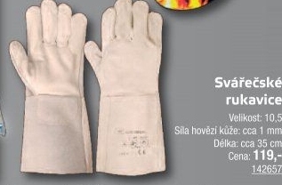 Svářečské rukavice