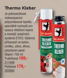 Montážní pěna Thermo Kleber Den Braven