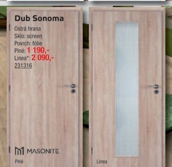 Interiérové dveře Masonite