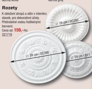 Stropní rozeta