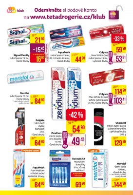 akční leták Teta drogerie 7.2.2019-18.2.2019