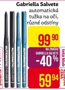 Tužka na oči Automatic Eyeliner Contour Gabriella Salvete