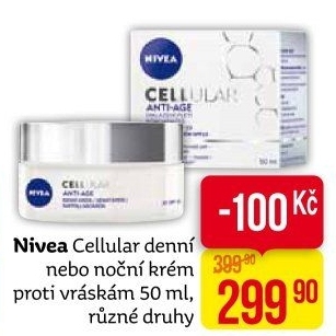 Krém pleťový proti vráskám Cellular Nivea