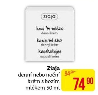 Krém pleťový kozí Ziaja