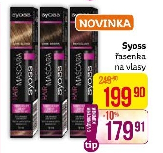 Řasenka na vlasy Syoss