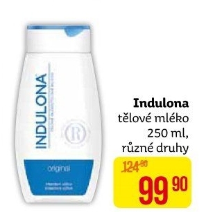 Tělové mléko Indulona