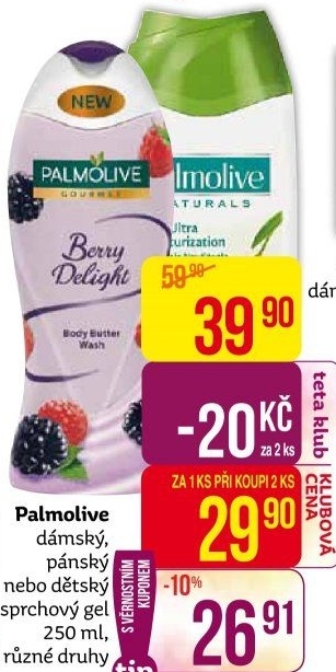 Sprchový gel Palmolive