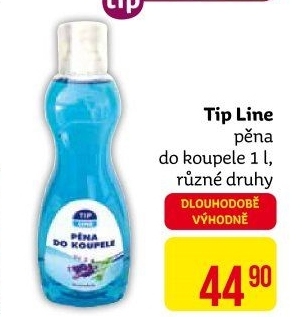 Pěna do koupele Tip Line