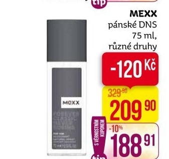 Deodorant parfémovaný Mexx