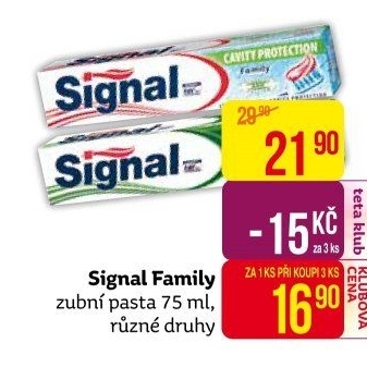 Pasta na zuby Family Signal