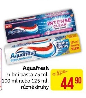 Pasta na zuby Aquafresh