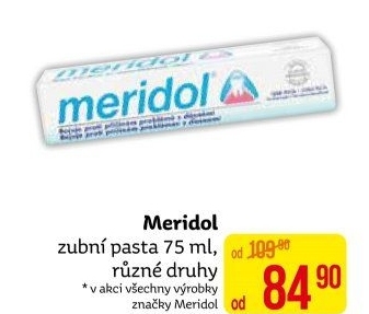Pasta na zuby Meridol
