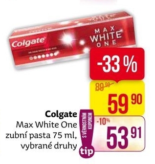 Pasta na zuby Max White One Colgate