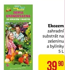 Zahradnický substrát Eko Zem