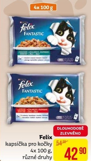 Kapsičky pro kočky Felix Purina