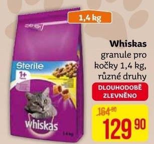 Granule pro kočky Whiskas