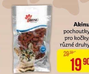 Pamlsky pro kočky Akinu