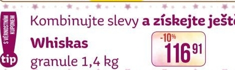 Granule pro kočky Whiskas
