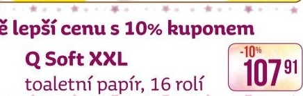 Toaletní papír Q Soft