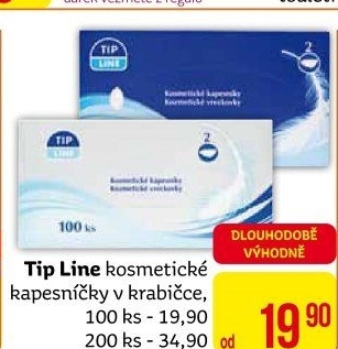 Papírové kapesníčky Tip Line - box