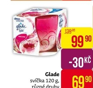 Vonná svíčka Glade by Brise