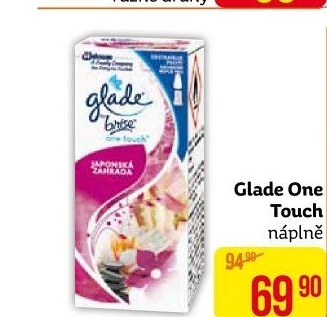 Osvěžovač vzduchu One touch Glade by Brise - náplň