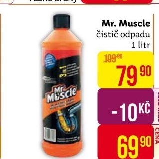 Čistič odpadů Mr.Muscle