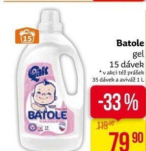 Prací gel Batole Qalt