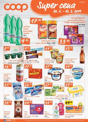 akční leták COOP 6.2.2019-12.2.2019