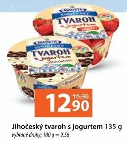Dezert tvaroh s jogurtem jihočeský Madeta