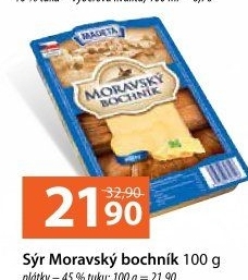 Sýr Moravský bochník 45% Madeta