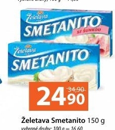 Sýr tavený Smetanito Želetava