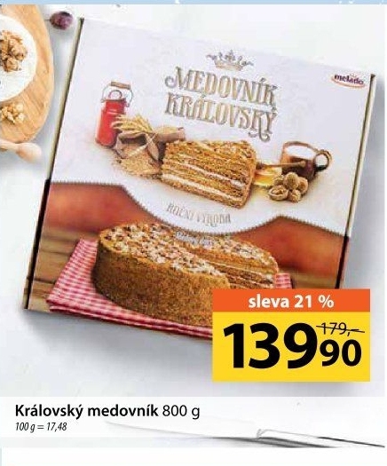 Královský medovník Melado