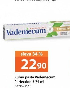 Pasta na zuby Perfection 5 Vademecum