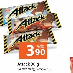 Oplatky Attack Sedita