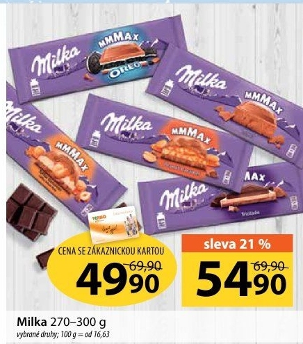 Čokoláda Milka
