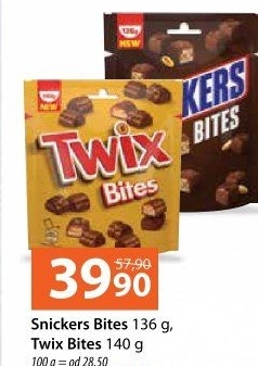 Bonbony Snickers Bites