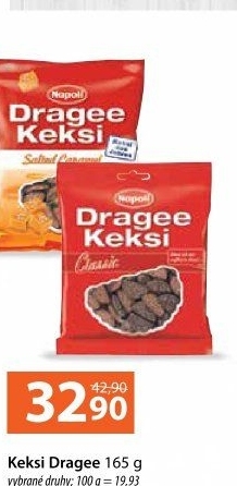 Sušenky Dragee Napoli Manner