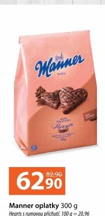 Oplatky Srdce Manner