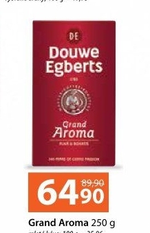 Mletá káva Grand Aroma Douwe Egberts