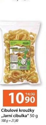 Snack cibulové kroužky Krajči