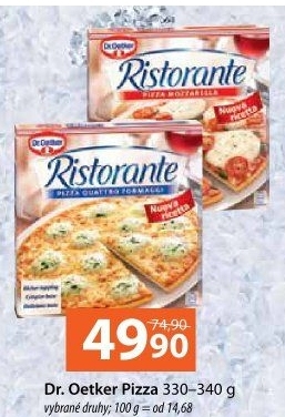 Pizza mražená Ristorante Dr. Oetker