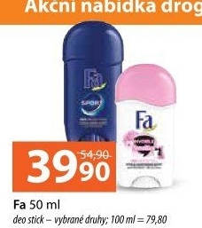 Deodorant stick Fa