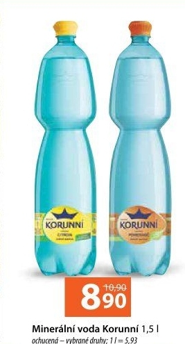 Voda ochucená Korunní