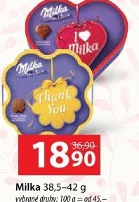 Bonboniéry Milka