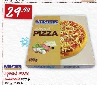 Pizza mražená Dle Gusta