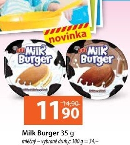 Mléčný řez Milk Burger Eti